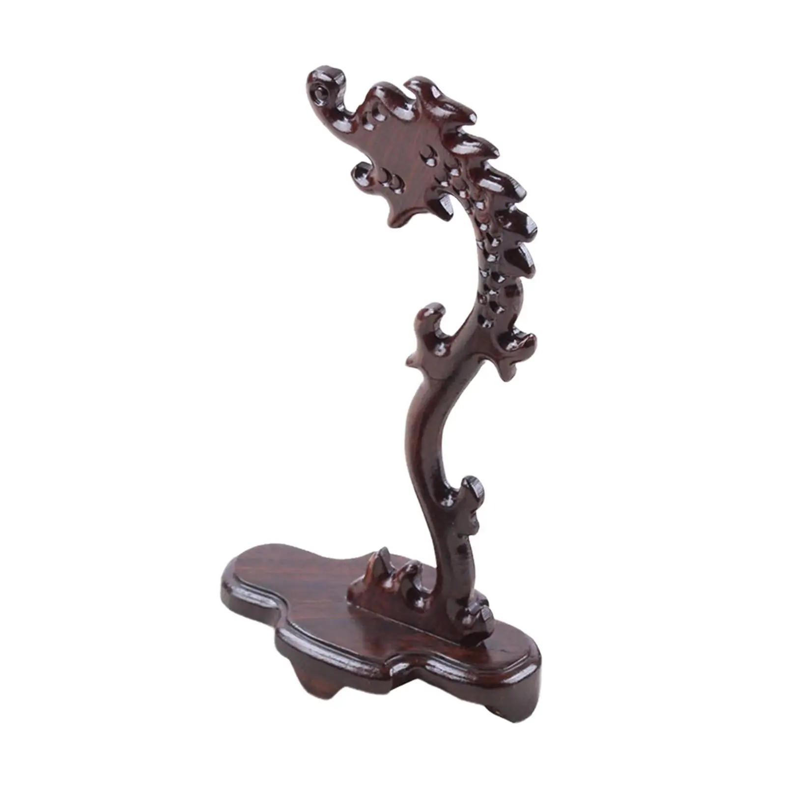 Hanging Jade Ware Holder Dragon Shaped Decoration Shelf Jewelry Display Stand for Countertop Showroom Girls Trades Show Bedroom