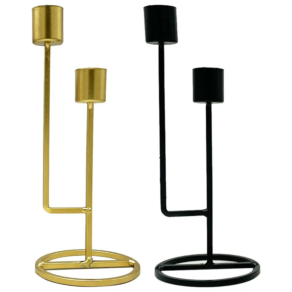 Modern Candelabra Candle Holder Candlestick Stand Home Tabletop Dining Room Wedding Centerpieces Decoration