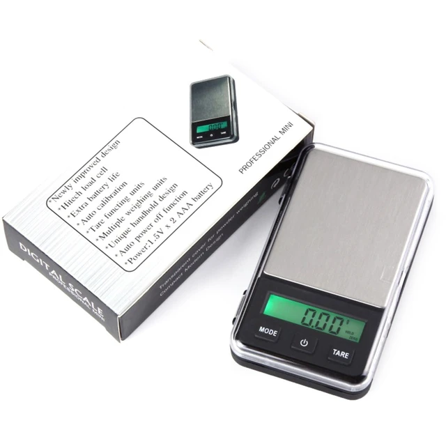 1pc Precision pocket scale, small herbal scale mini food scale