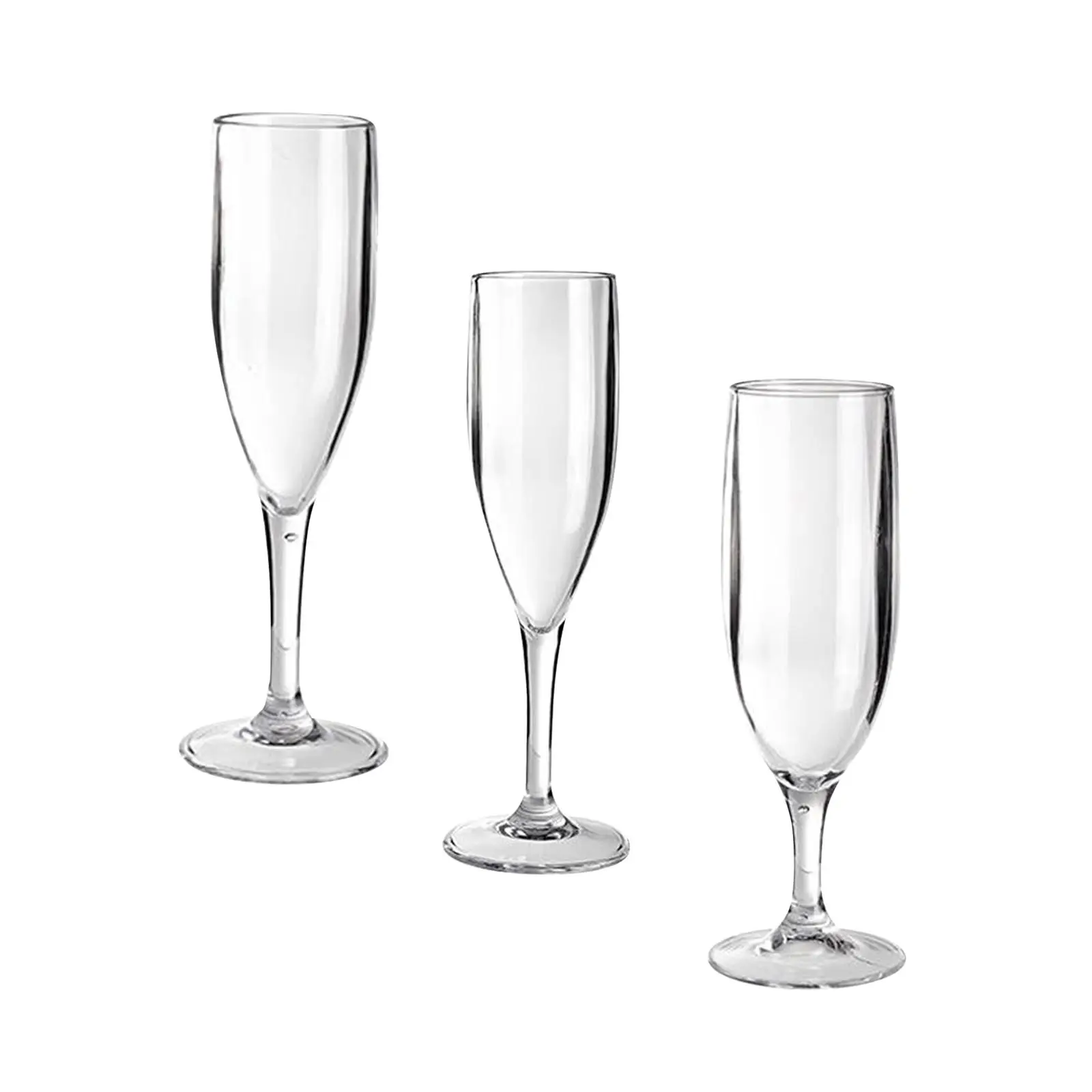 Cocktail Goblet Short Stem Transparent Drinkware Unbreakable Wine Glasses Champagne Goblets for Festival Wedding Indoor