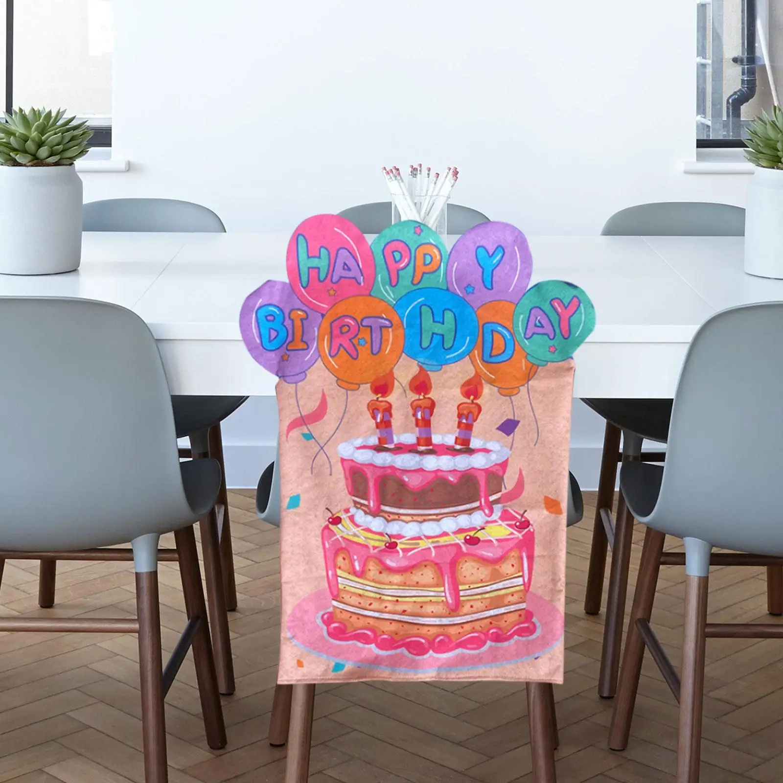 Birthday Chair cover 25