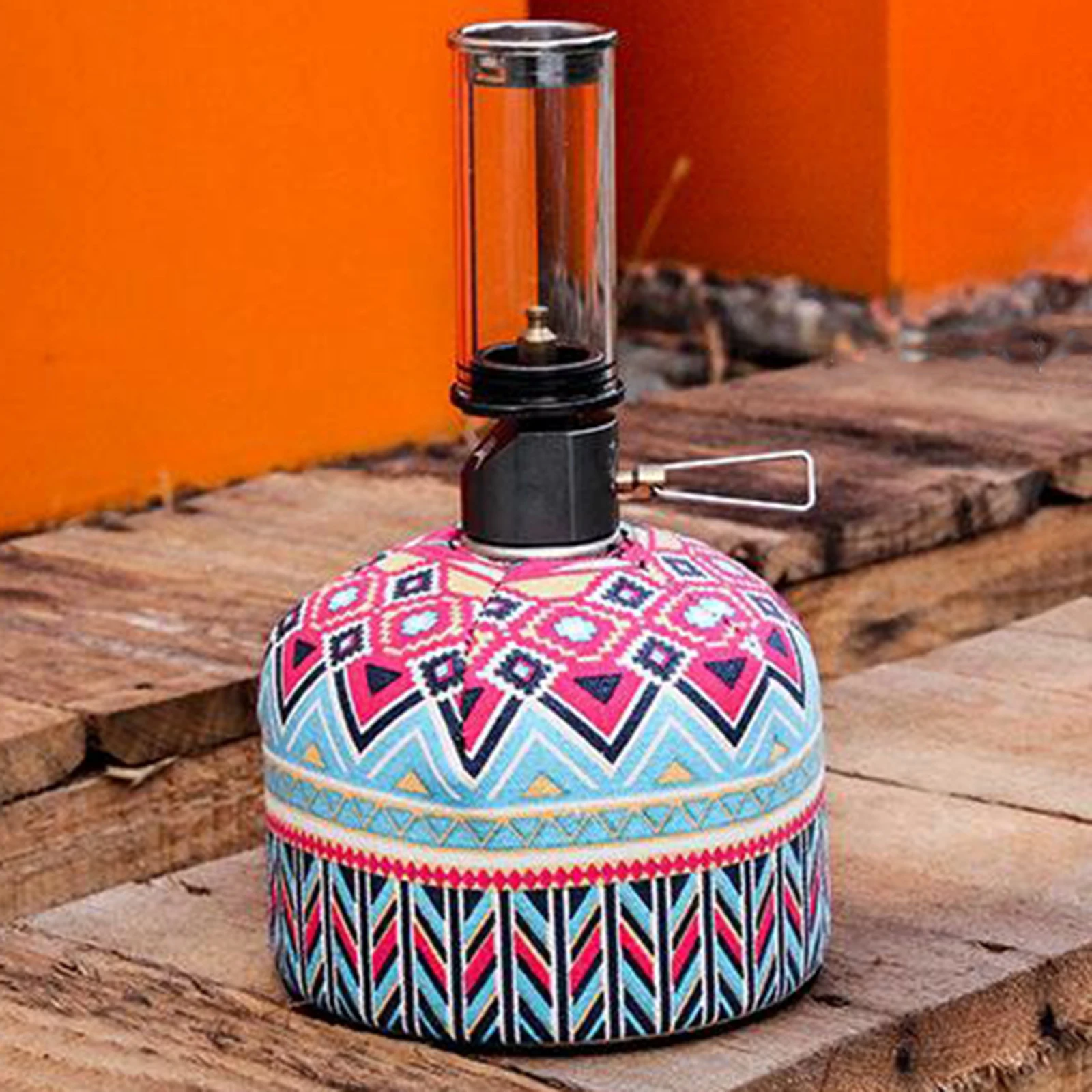 Camping Gas Cylinder Cover Hiking Gas  Thermal Sleeve Case