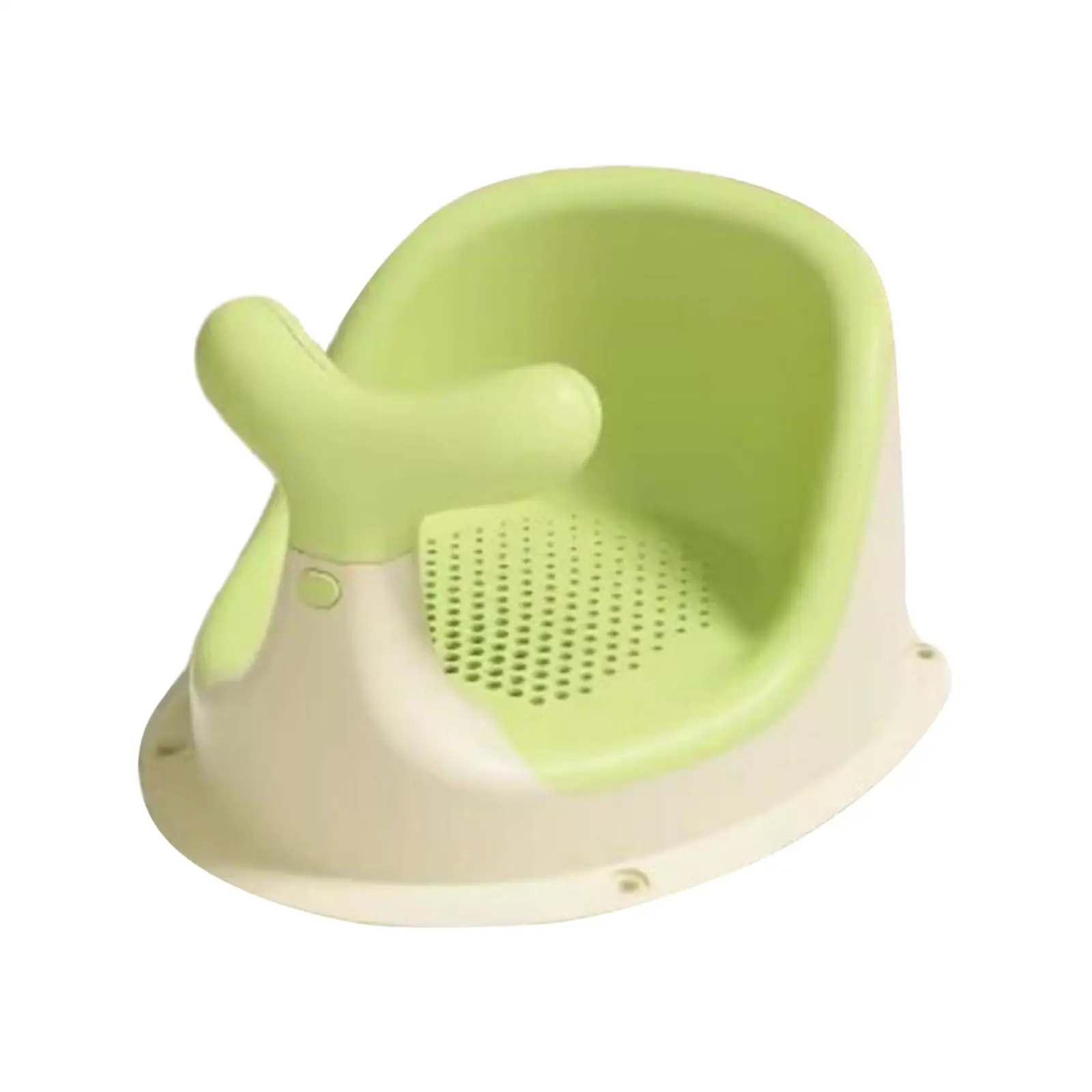 Toddlers Shower Seats Stable Bathroom Accessories Portable Bath Seat Support Portable Baby Bathtub Seat for Girls Toddlers Boys
