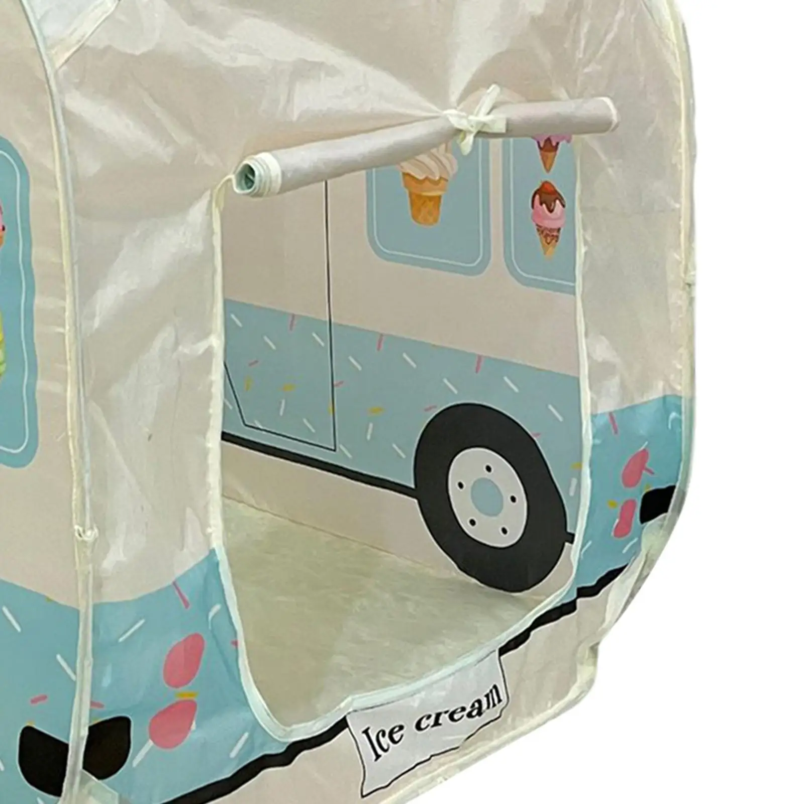 Ice Cream Truck Tent Gifts Child Room Decoration Indoor Playhouse for Kids