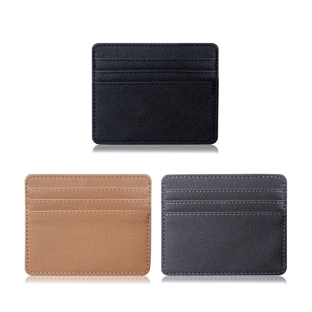 Card Organizer Wallet Leather  Leather Id Credit Card Holder