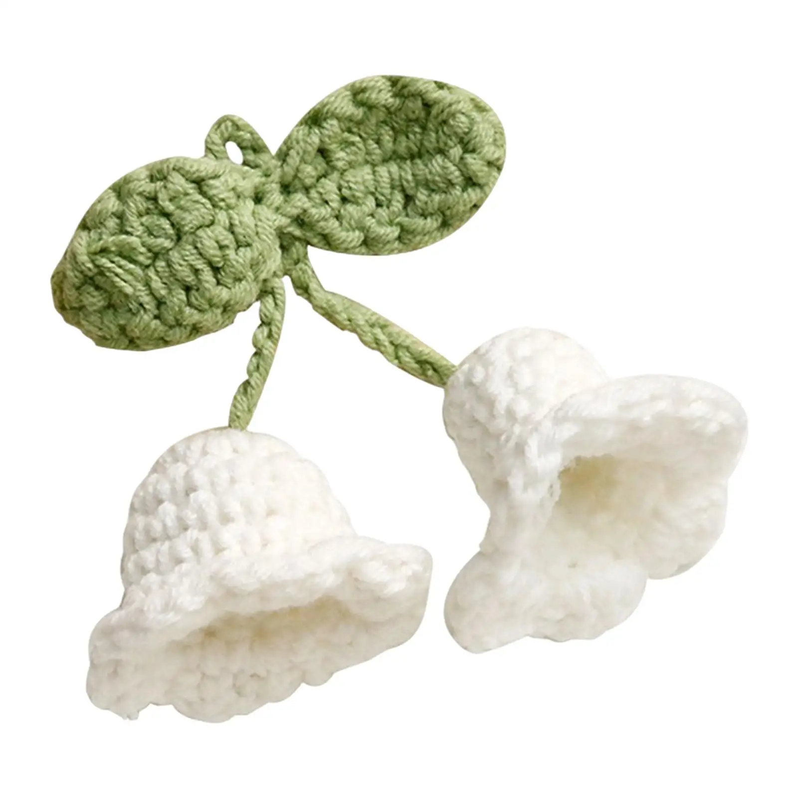 Cute Crochet Flower Hand Woven Artificial Flowers Handmade Hair Accessories