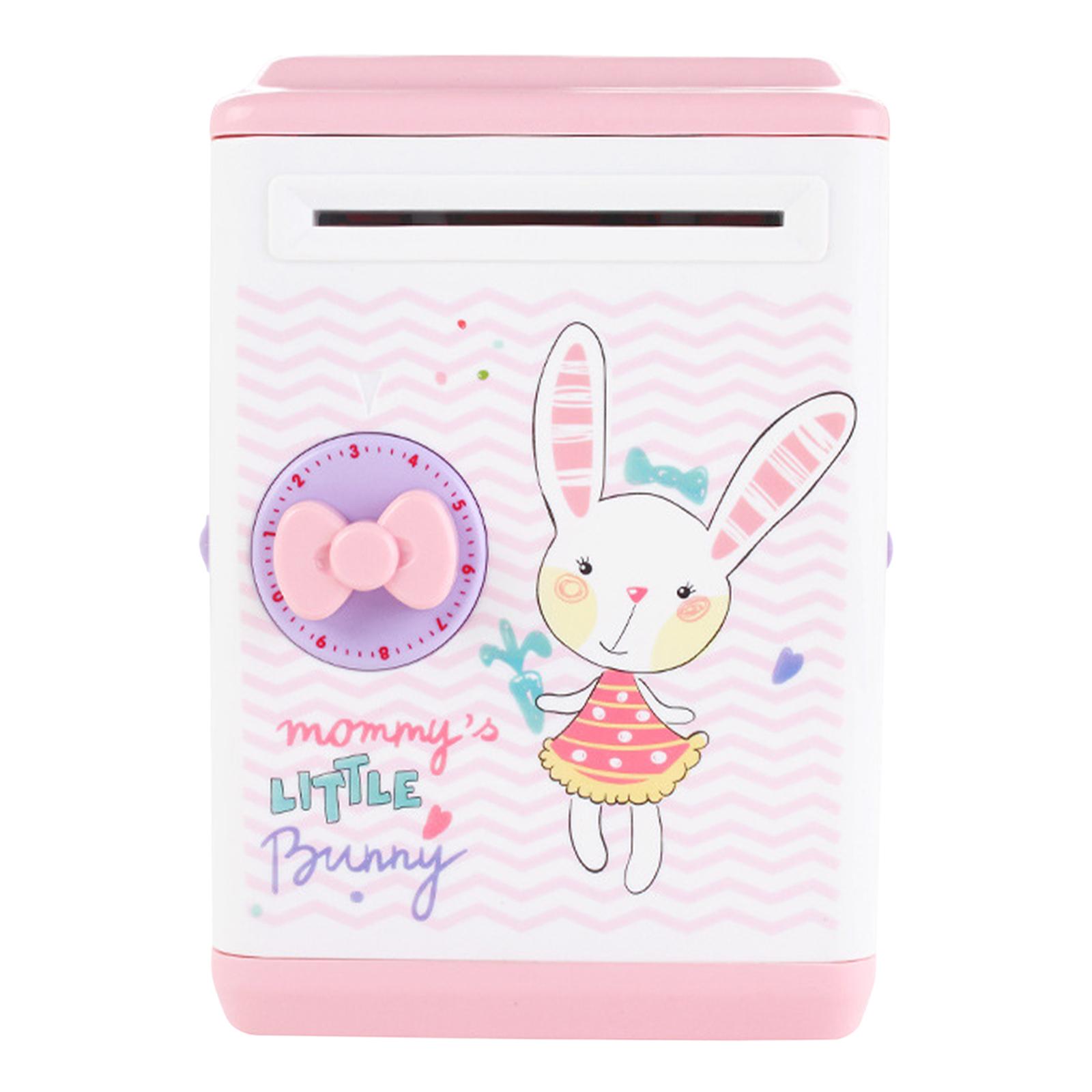 Electronic Piggy Bank Cute Money Saving Box Large Plastic ATM Password Money Box