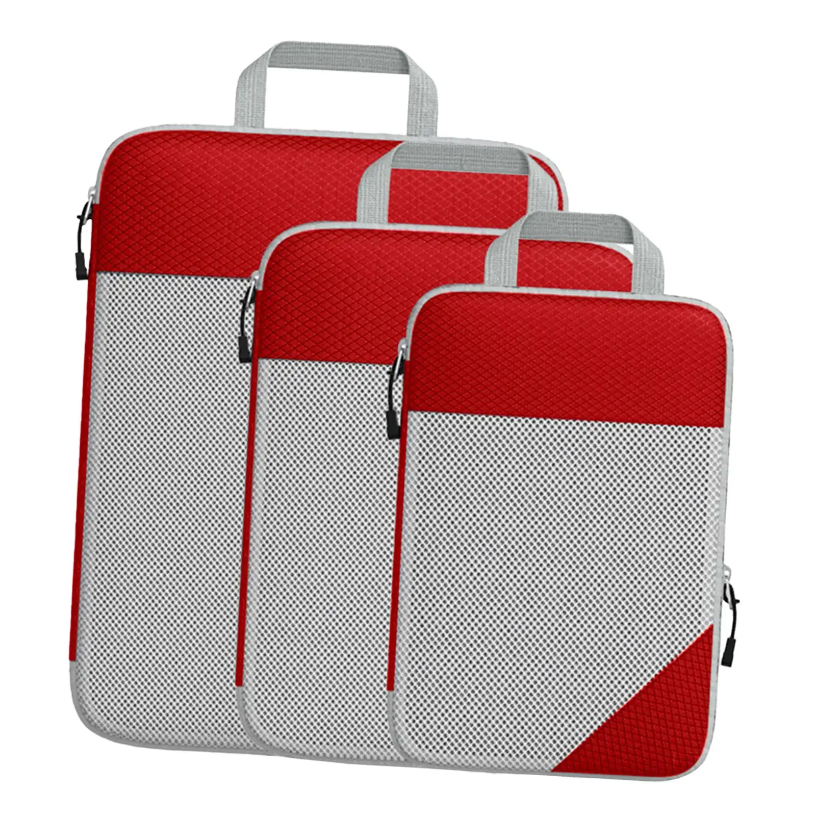 Travel Packing Cubes Set 3Pcs Suitcase Organizer Bags for Travel, Trip, or