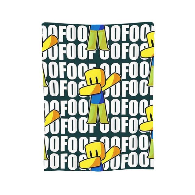 Dabbing die noob - Roblox Fleece Blanket