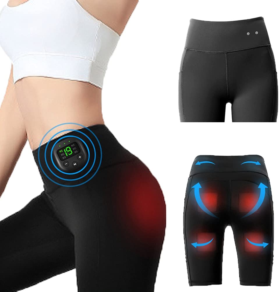 Best of High Waist Shorts Yoga Pants With EMS Muscle Stimulator Rechargeable Buttock Ultimate EMS Stimulator For Women 8 Modes 19Levels Reviews & Tips