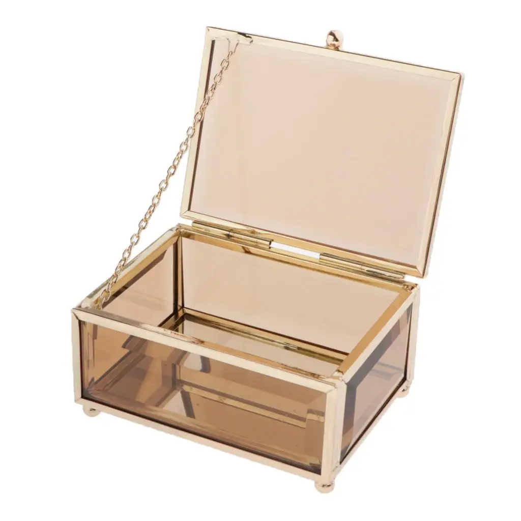 Travel Jewellery Storage Boxes Showcase Flowers Holder Planter for Bracelet Travelling  Tabletop Decor Anniversary Gifts