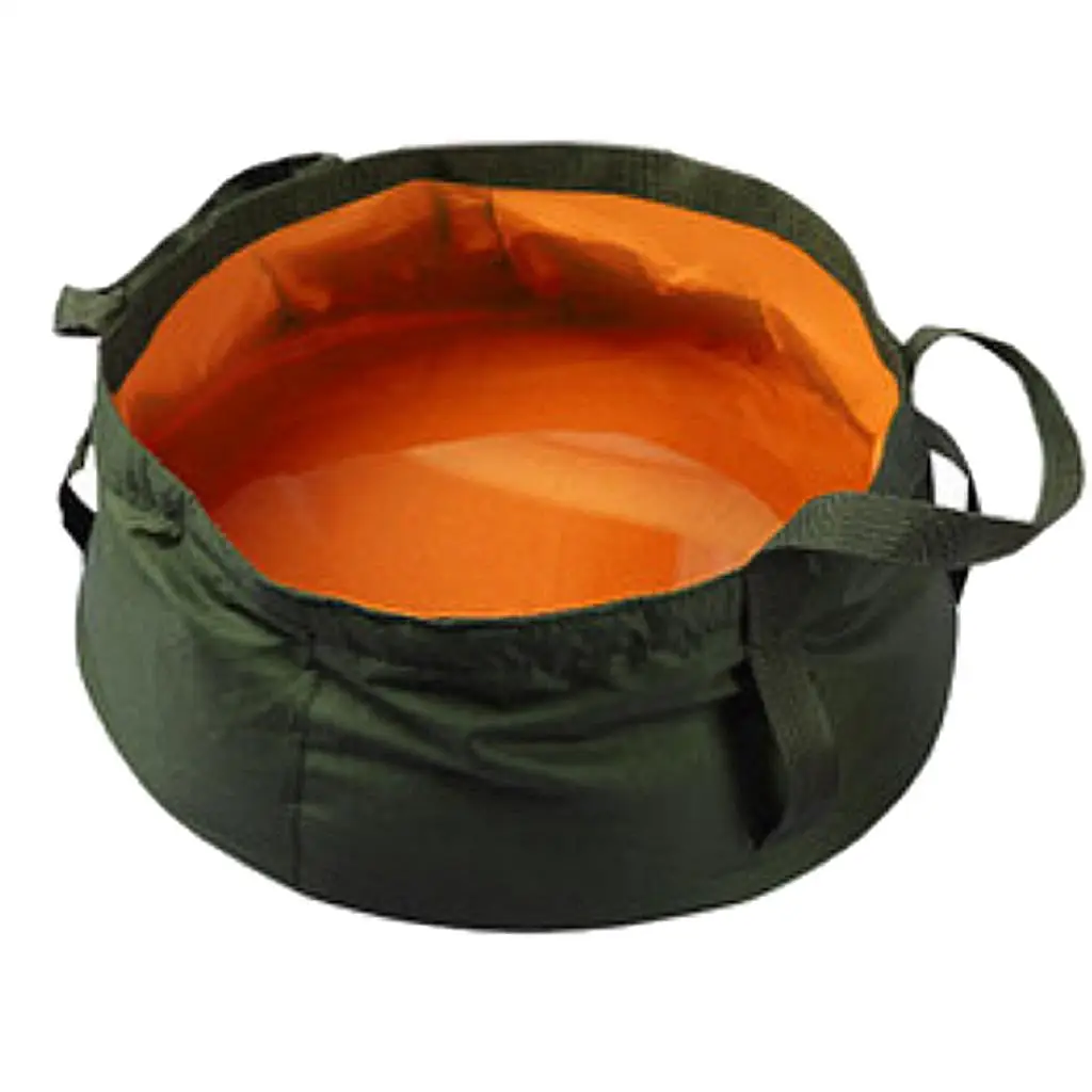 Foldable Bucket Pail Washing Basin Water Container 8.5L for Fishing Travel