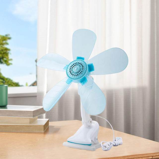 Clip on Fan Noiseless Modern Electric Fan Table Fan Personal Fan Mini  Desktop Fan for Office Tent Basement Bed Dorm US Adapter - AliExpress