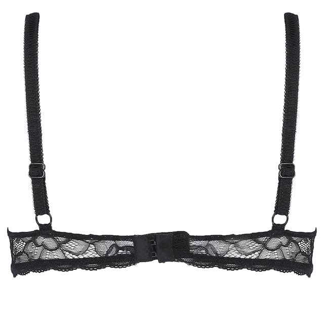 GS 03- HALF CUP TRANSPARENT STRAP BRA – Softybra