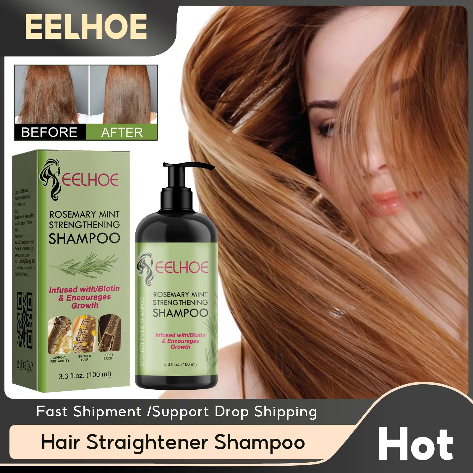 Best of Hair Straightener Shampoo Repair Dry Frizzy Damage Anti Itch Dandruff Cleaning Scalp Treatment Refreshing Rosemary Mint Shampoo Reviews & Tips