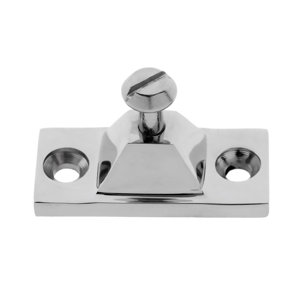 Heavy Duty Marine Stainless Steel Boat Deck Hinge Bimini Top Cover Fitting Accessories with Two Holes