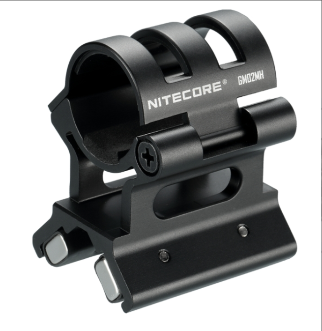 Description Picture 2 of itemNitecore GM02MH Flashlight Holder Magnetic Coupling Weapon Gun Mount 24~26mm Accessories ALUMINIUM ALLOY fits MH27 SRT7GT MH40