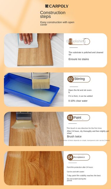 Waterproof Wood Wax Oil Transparent Solid Wood Varnish Furniture Renovation  DIY Anti-corrosion and Mildew-proof Wood Paint - AliExpress