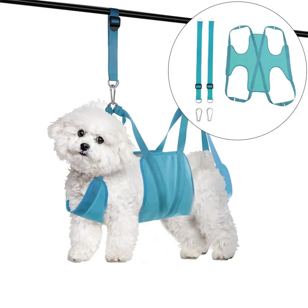 Cat Dog Hammock Helper Puppy Holder Durable Pet Grooming Hammock Harness Restraint Bag for Trimming Grooming Nail Clipping