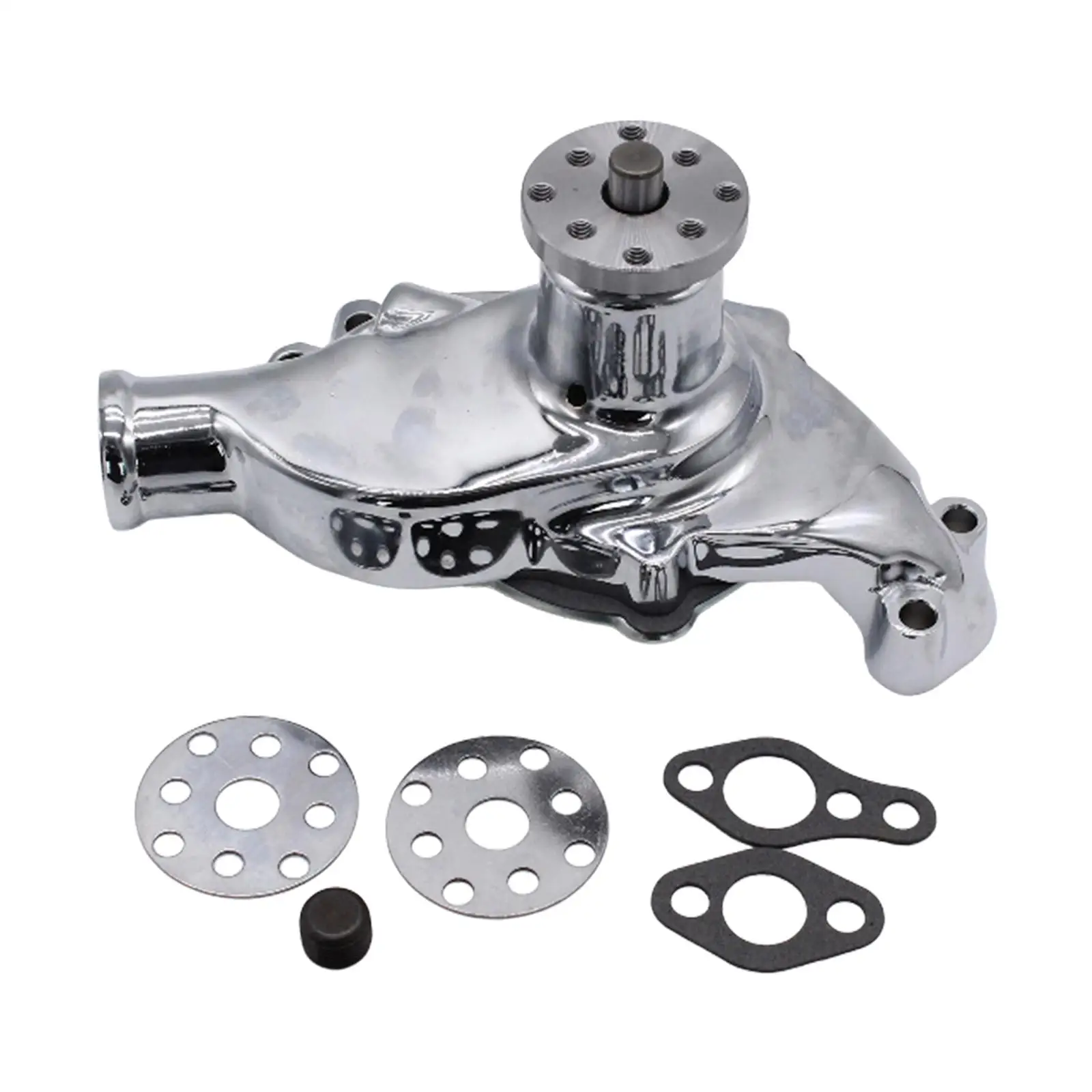 Short Water Pump Professional High Performance Directly Replace High Volume for Chevy SB Sbc 283 327 350 383 V8 Accessory