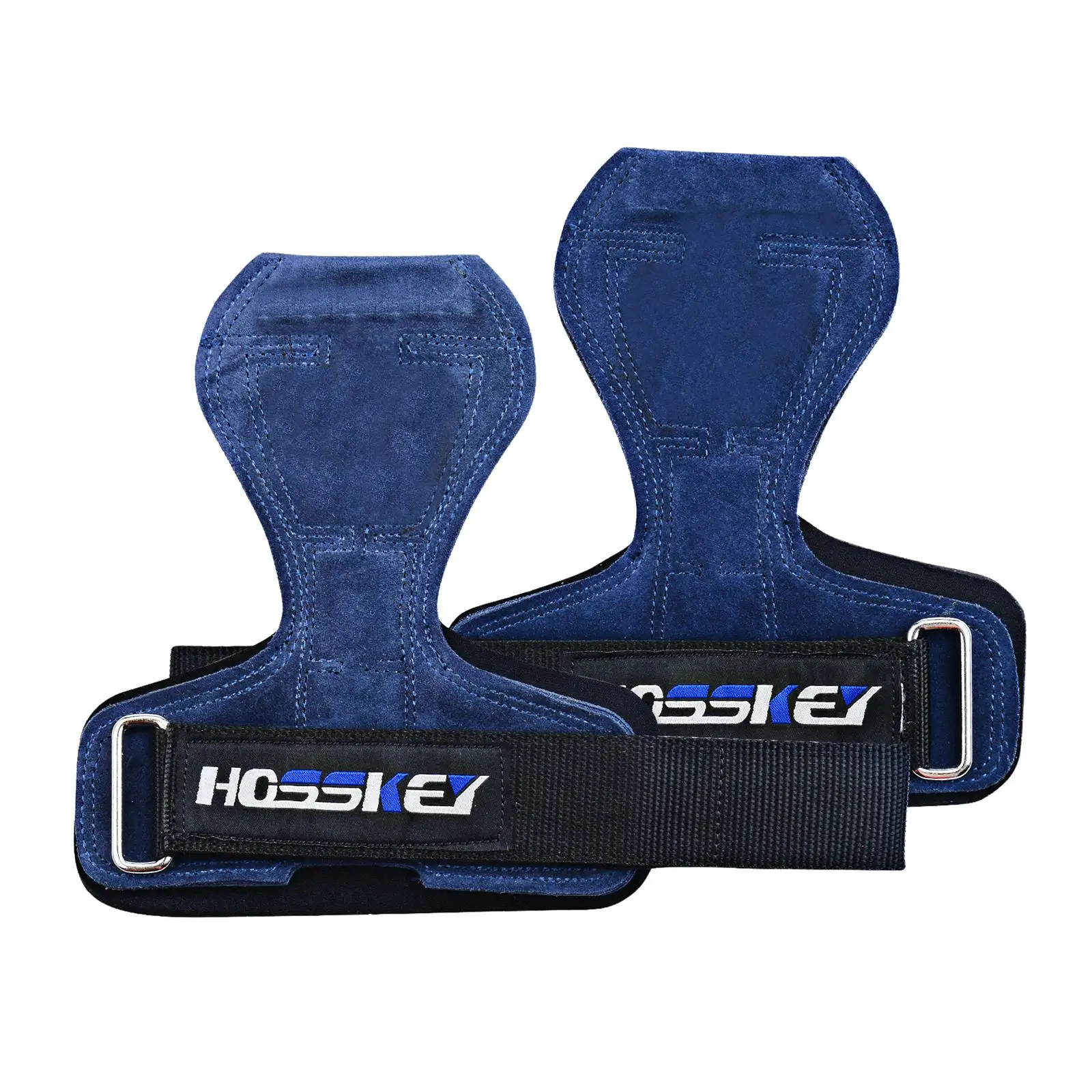 1 Pair Leather Weight Lifting Hooks Grips Straps Up Deadlift Strength Training Gym Fitness Wrist Support Lift Straps