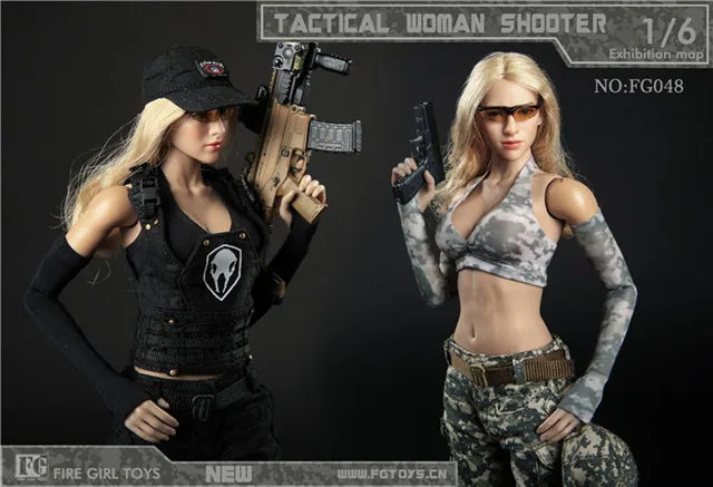 Fire Girl Toys 1:6 FG048A Tactical Uniform Clothes For 12inch Female PH TBL  Body