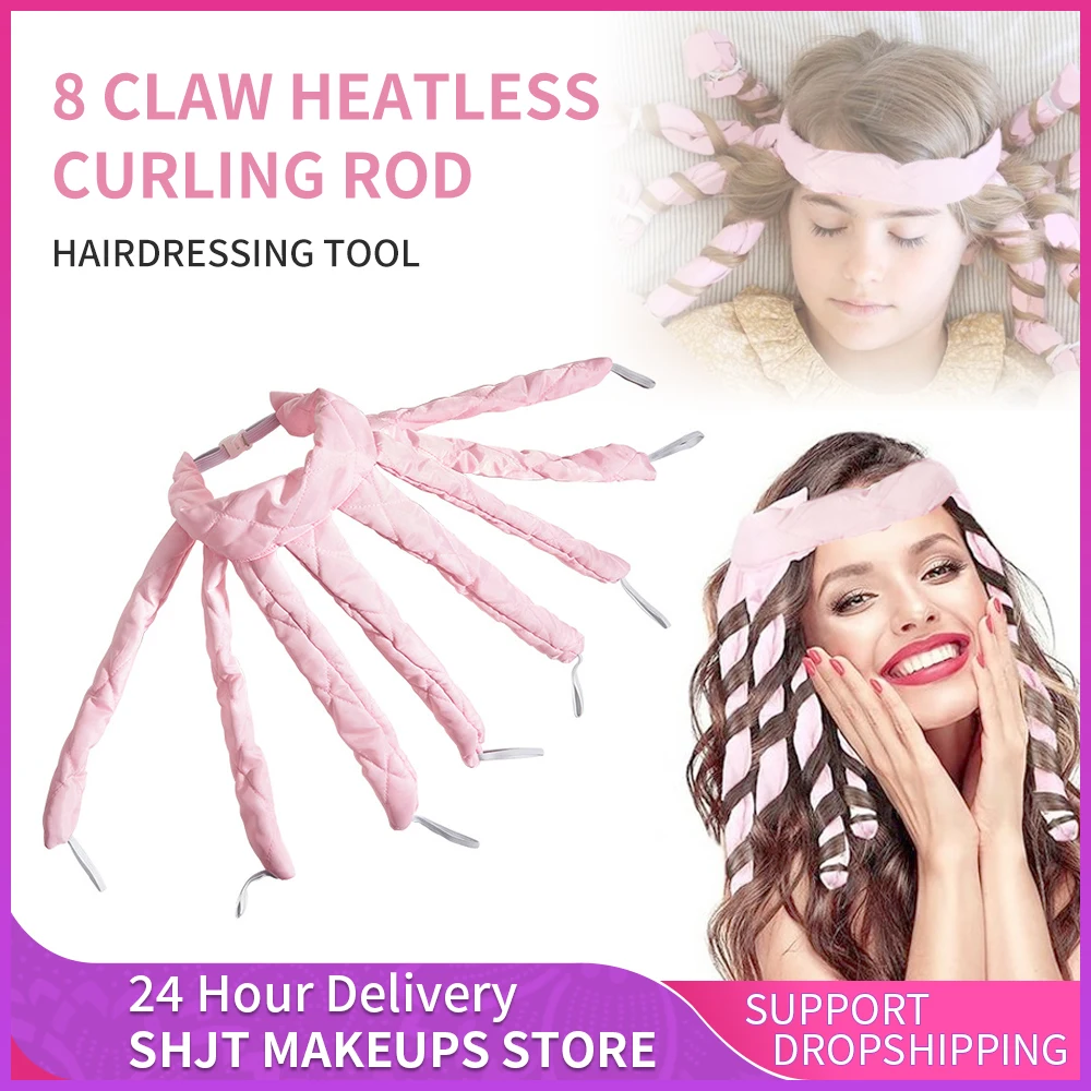 Best of Lazy Hair Curler Hair Rollers Heatless Curling Rod Headband No Heat Silk Ribbon Curls Sleeping Wave Formers Hair Styling Tools Reviews & Tips