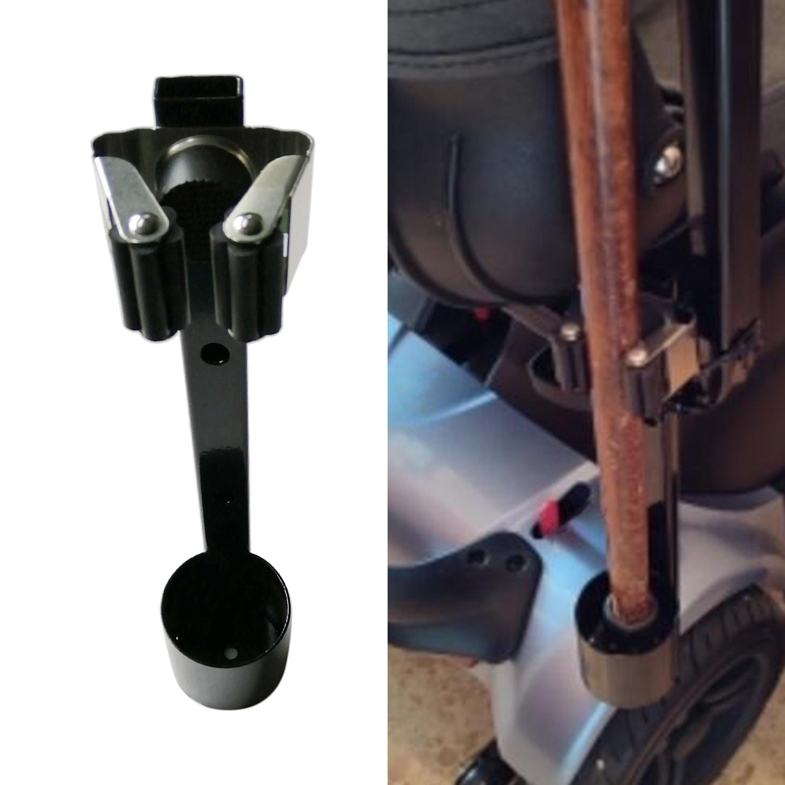 Crutch Holder Accessory  Holder for Rollators Mobility Scooter
