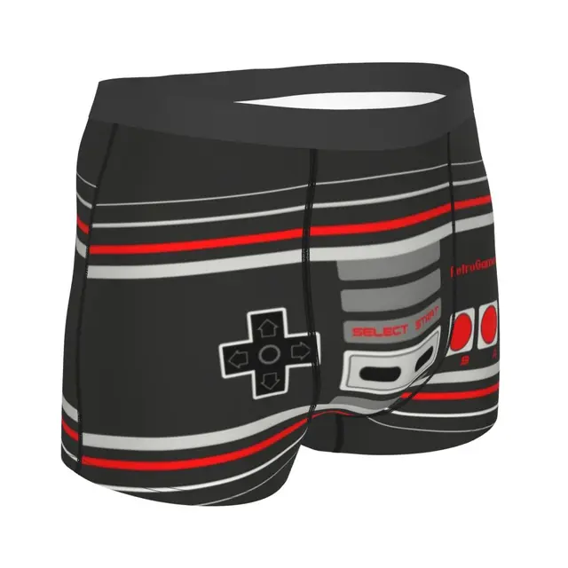 Gamer Controller All Men Underwear Video Game Gaming Boxer Shorts Panties  Printed Breathbale Underpants for Male S-XXL - AliExpress