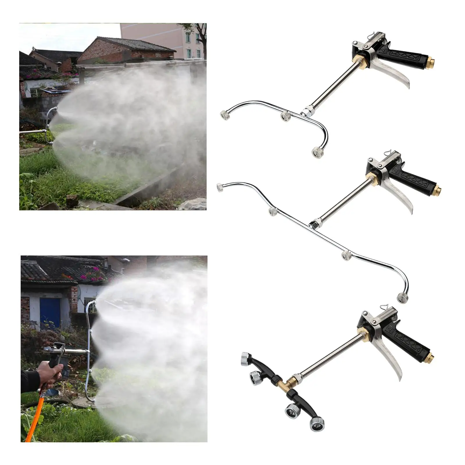 Nozzle Watering Spray High Pressure Agricultural Sprayer for Greenhouse Humidification Cooling