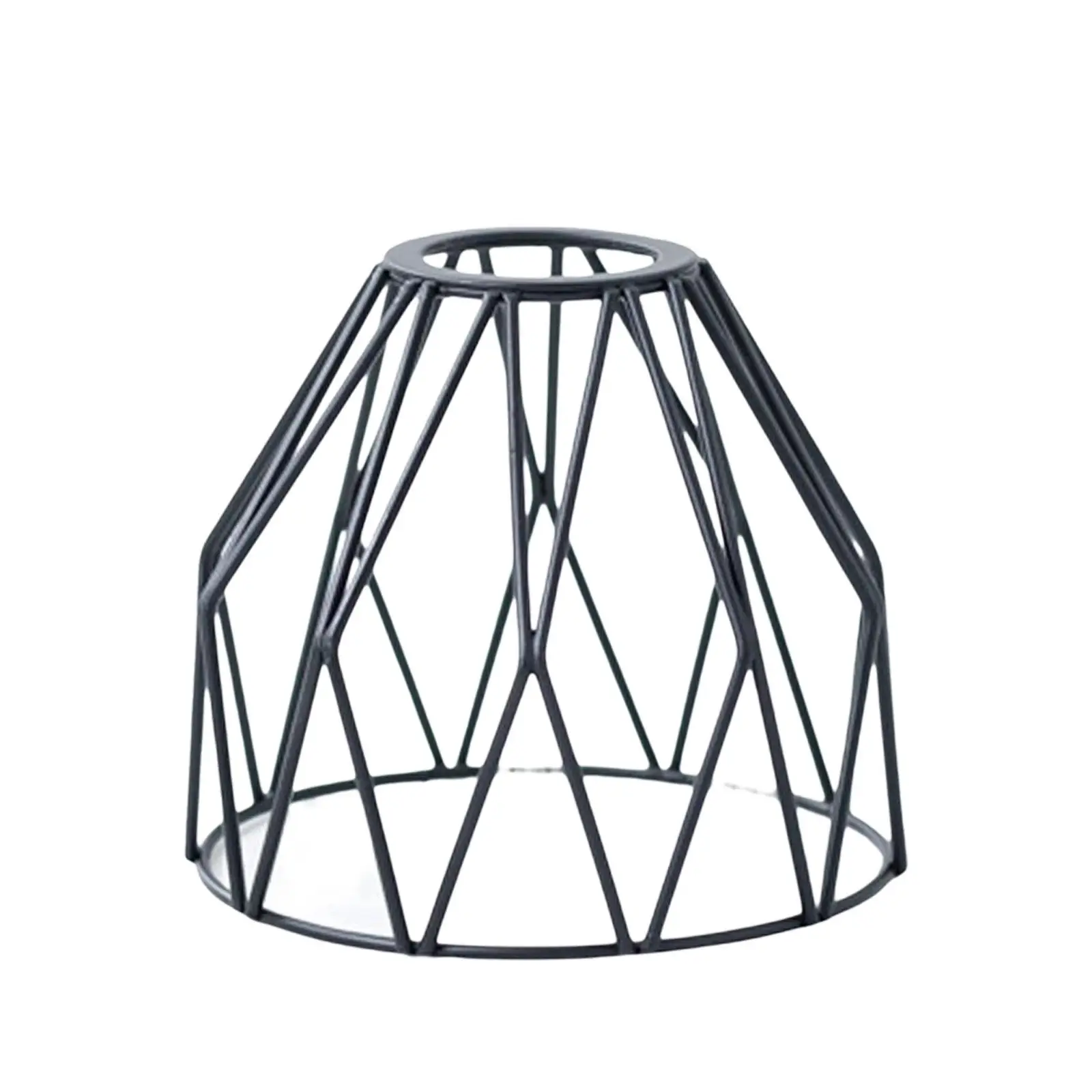 Wire Cage Lamp Shades decoration Sturdy Easy to Install Iron Art Lampshade Guard for Wall Sconce Home Bedroom Indoor Lamp