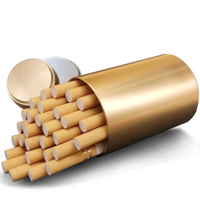 Zigarette Dosen Aluminium Legierung Wasserdichte Zigarette Box 30  Versiegelt Feuchtigkeit-beweis Zigarette Box Lagerung Zigarette Kann