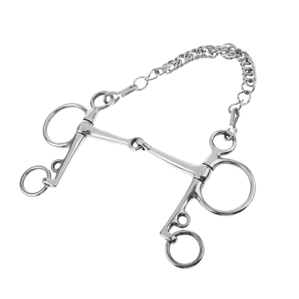 5 `` Stainless Steel Horsette with String for Curbs And Hooks