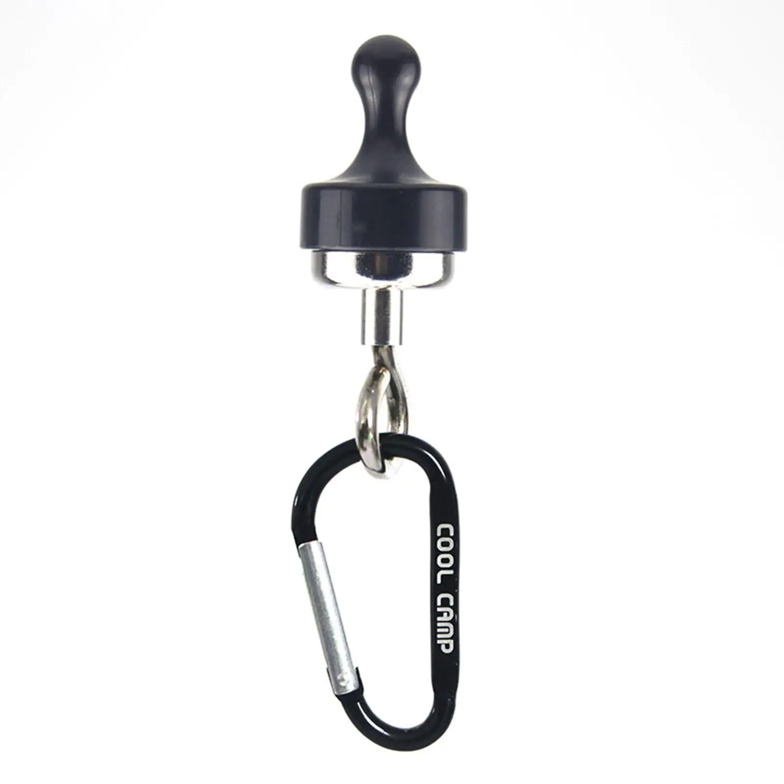 Camping  Hook Multifunctional Rust Proof Strong Suction Black Separable for Kitchen Refrigerator Outdoor Indoor  Storage