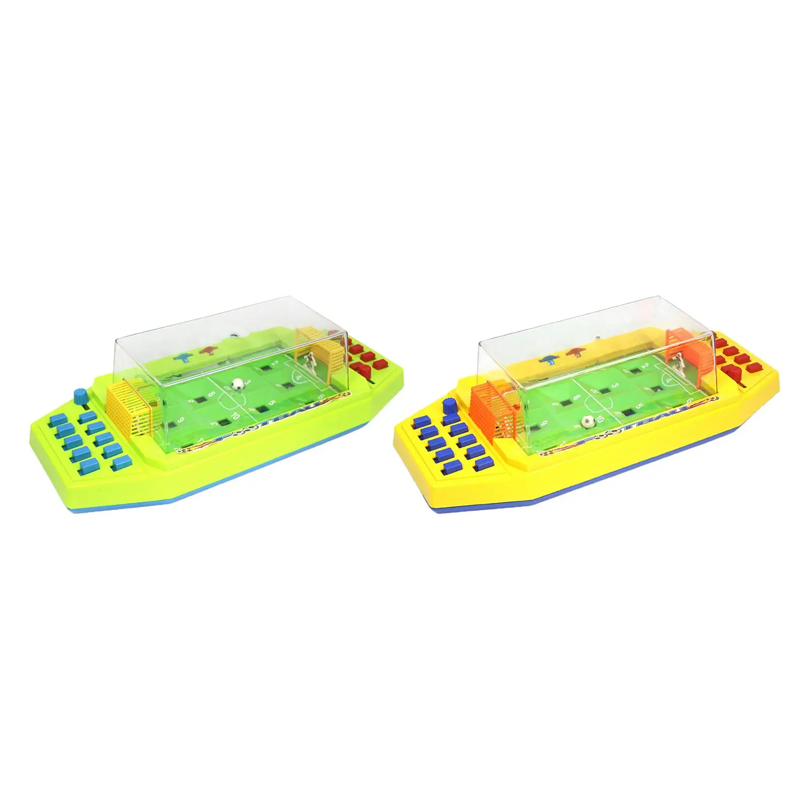 Soccer Tabletop Game with Scoreboard Interactive Table Soccer Game Two Players Kids Adults Parties Family Night Birthday Gift