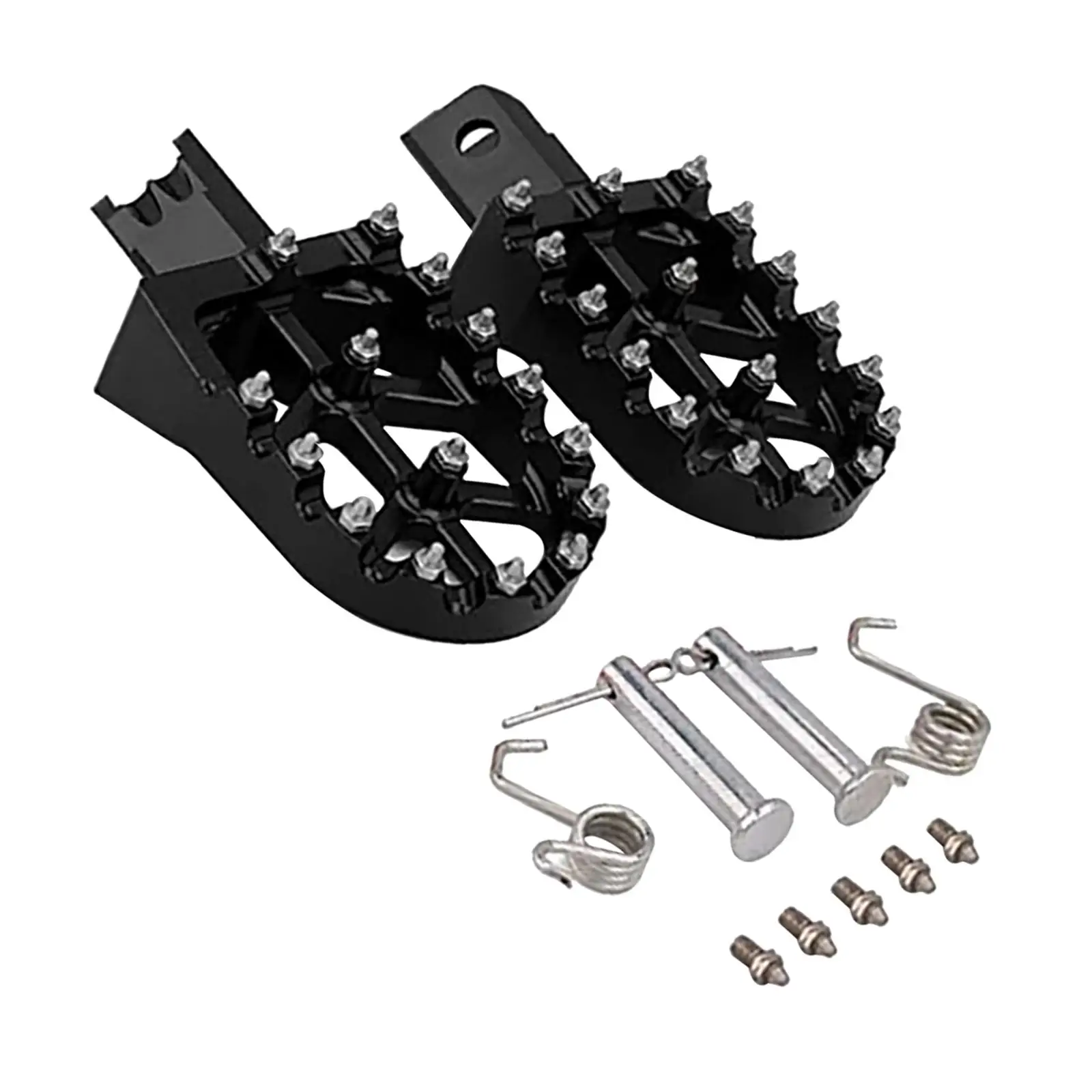 Universal Motorcycle CNC Foot Peg* Pedal Footrest Aluminium  Motocross