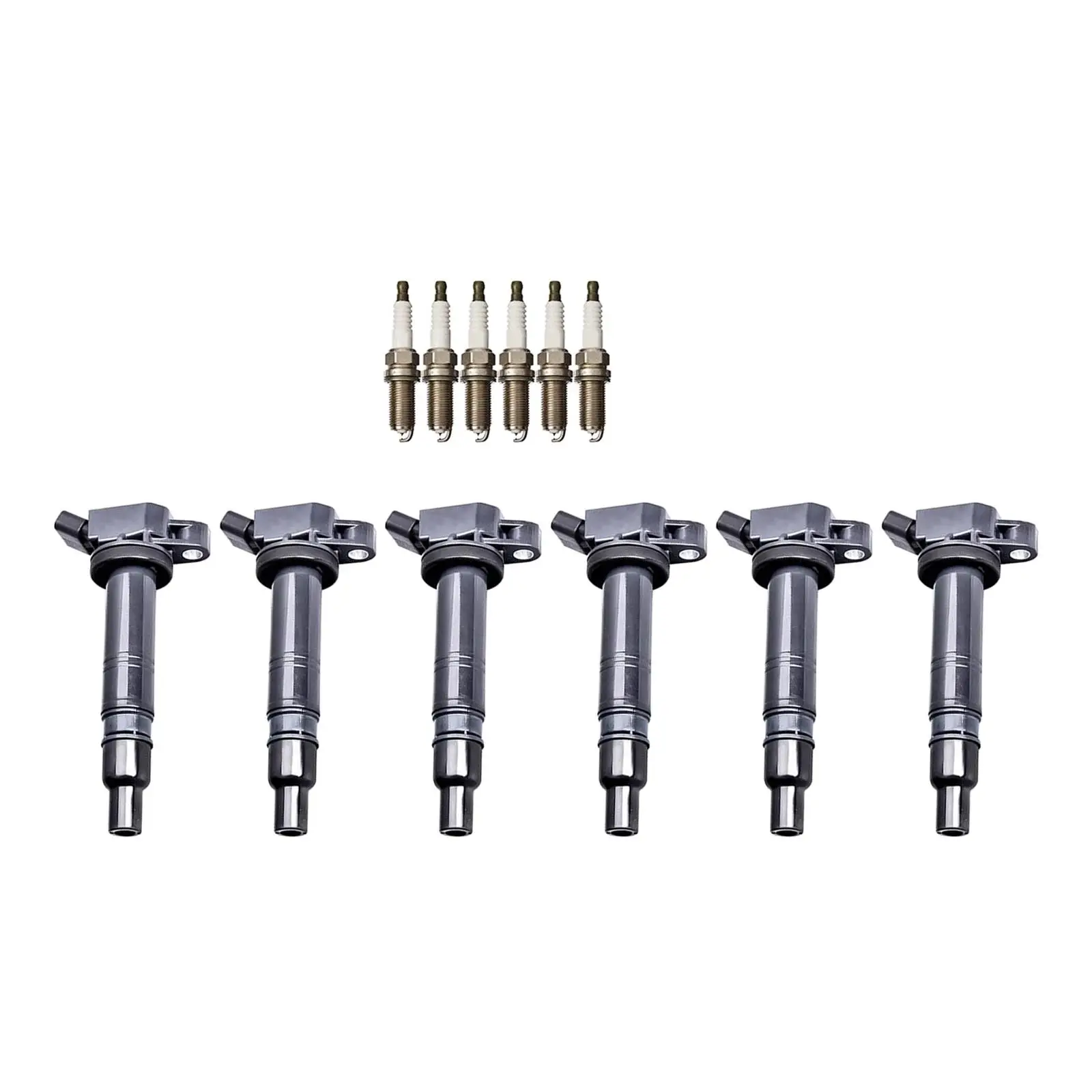 6 Ignition Coils 6 Iridium Spark Plugs for Toyota for tacoma 4 Runner