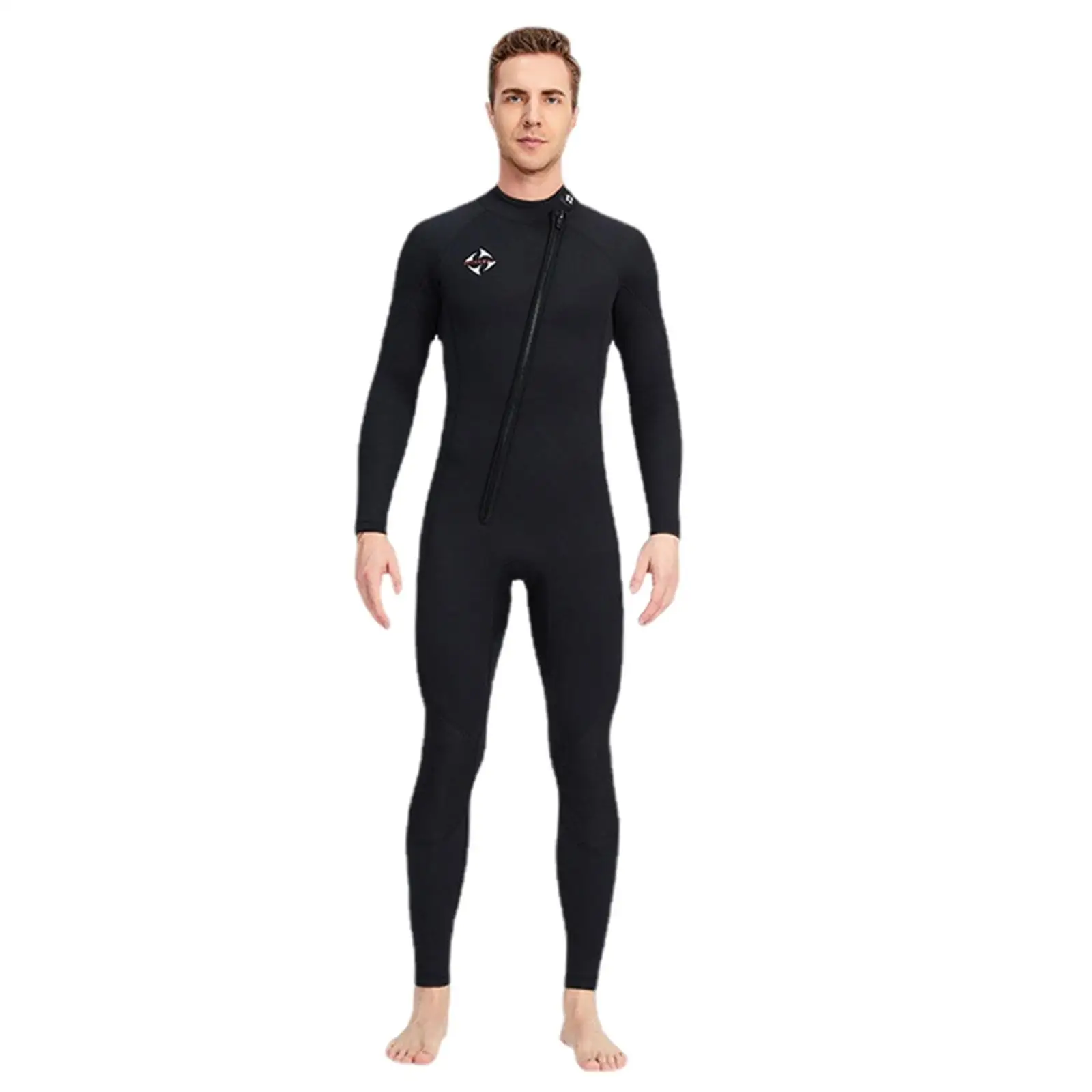 Wetsuits 3mm Neoprene Full Scuba Diving Suits Surfing Swimming Long Sleeve Keep  Zip  Stretchy for Water Sports