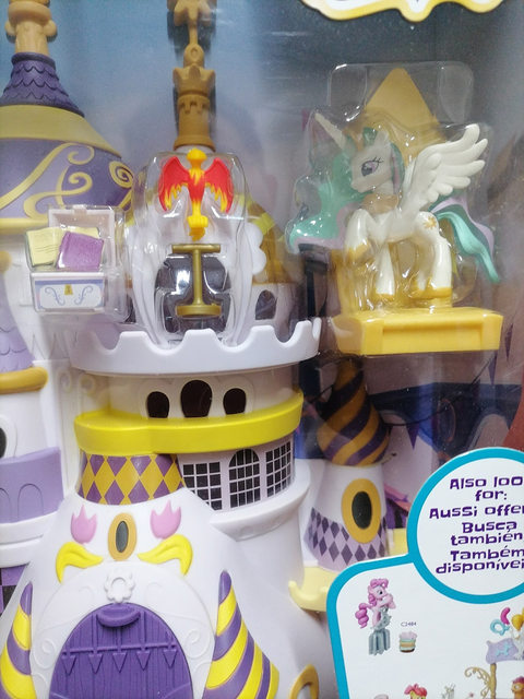 Hasbro My Little Pony Canterlot Castle Model Toy Action Figure Collections  Children Birthday Gifts Ornaments