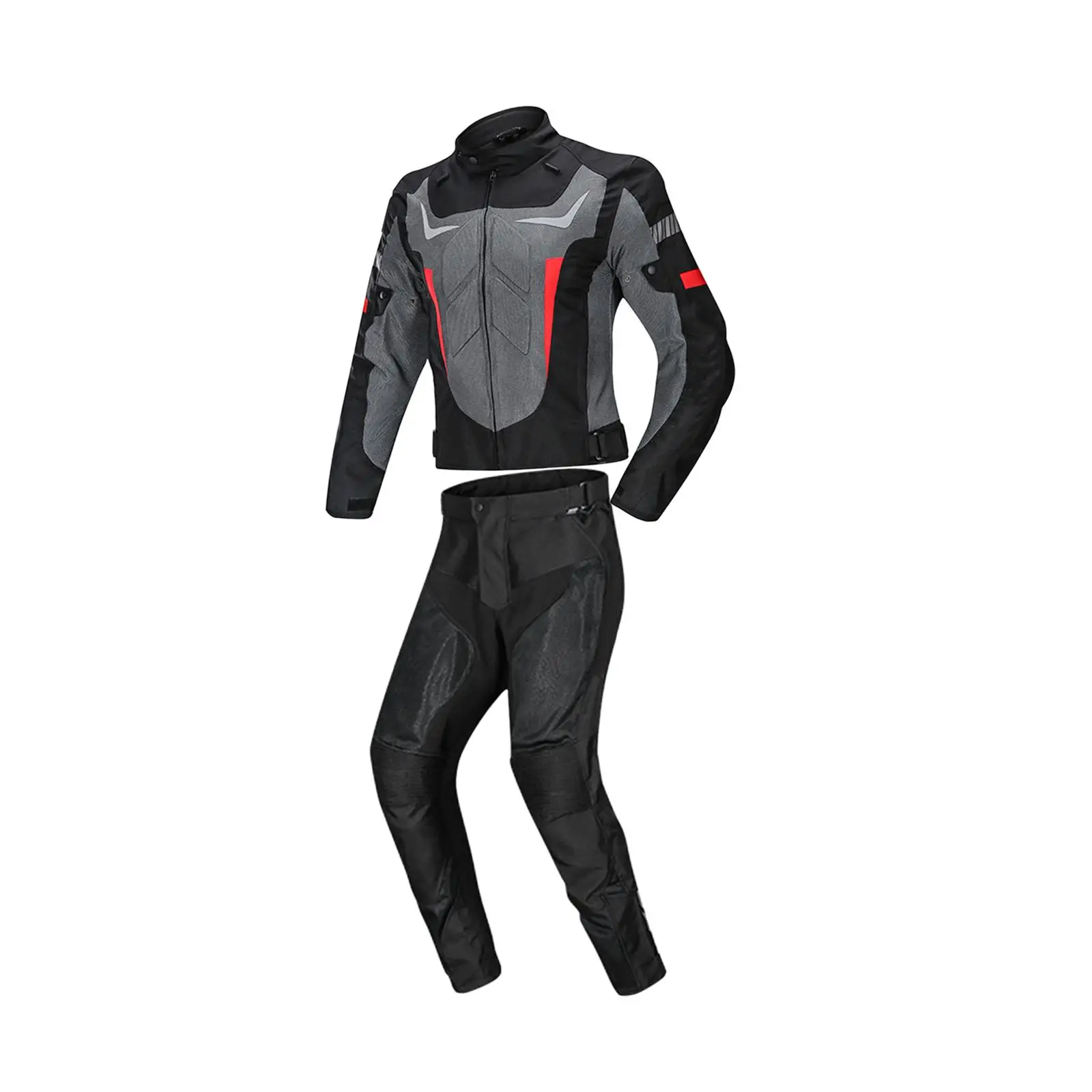 Waterproof Motorcycle Jacket Pants Racing Suit with Armor Pad Protective Summer Men Women 600D Oxford Windproof Racing Clothes