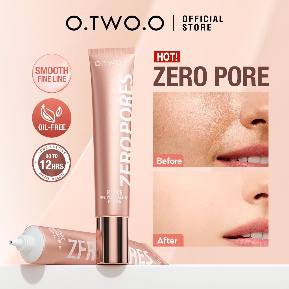 Best of O.TWO.O Face Makeup Base Poreless Primer 20ml Lightweight Matte Finish Oil-Control Foundation Primer Cosmetics Reviews & Tips