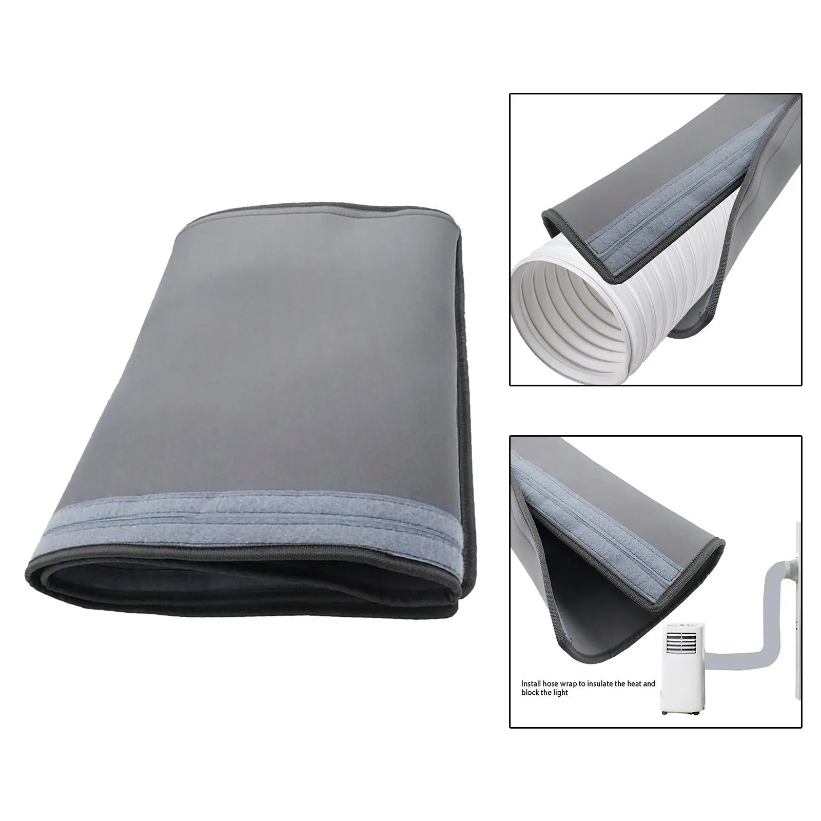 Portable Air Conditioner Hose Wrap Cover Dust Proof Protection Home Bedroom