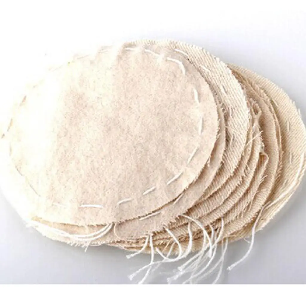 10pcs Filters Cloth Tea Milk Siphon Cloth Washable Sieve Bag for Coffee Siphon