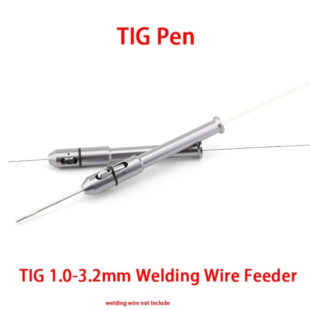 Silver TIG Pen+ WL20 2.4 150MM Welding Tig Pen, Tig Finger Feeder, Tig Rod  Holder, Tig Welding Feeder