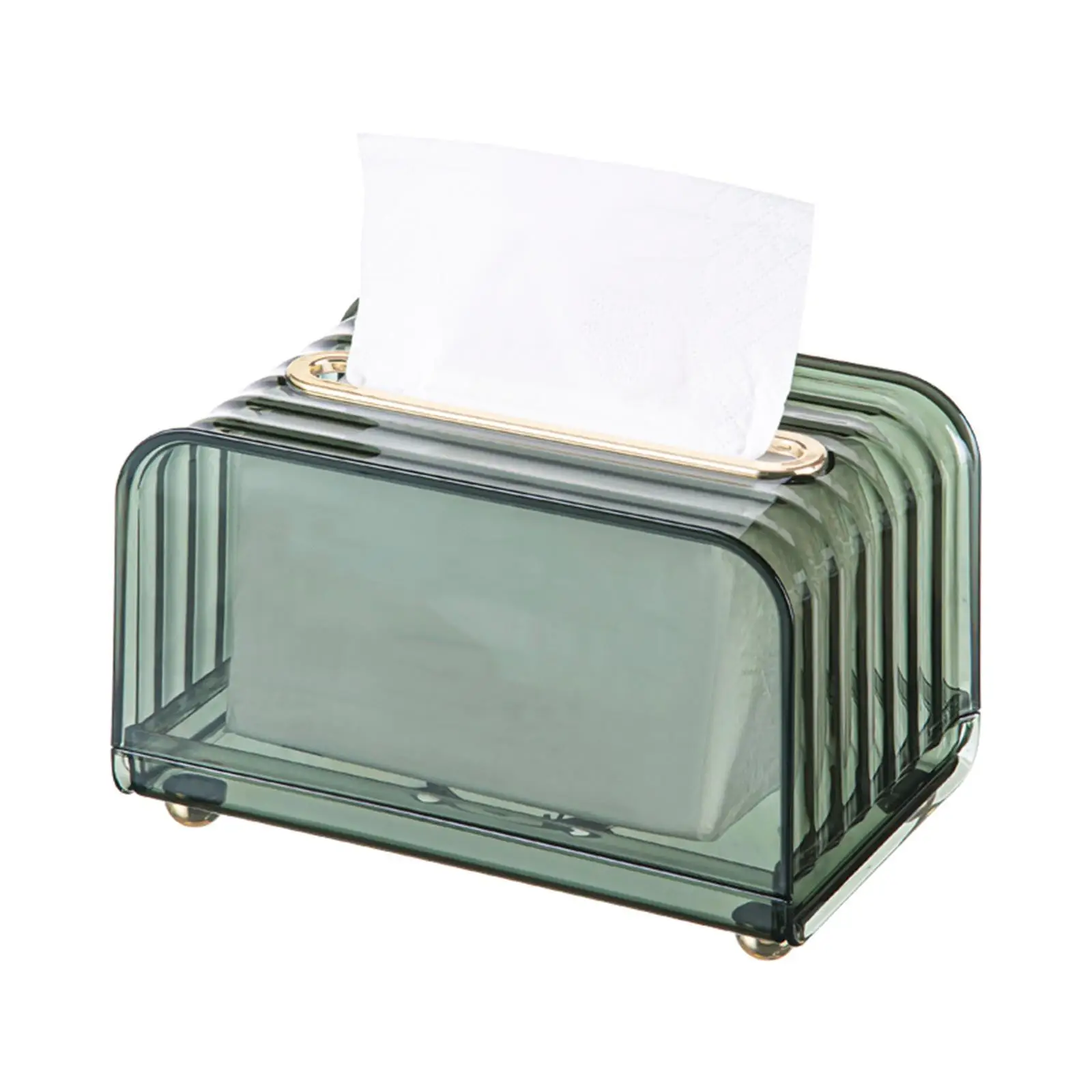 Tissue Box Cover Rectangular Modern Tissue Storage Case for Countertop Decor