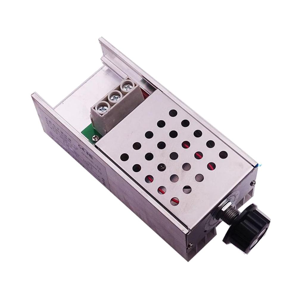 AC 220V 10000W SCR Electric Voltage Regulator Dimmer Temperature Motor Speed Controller
