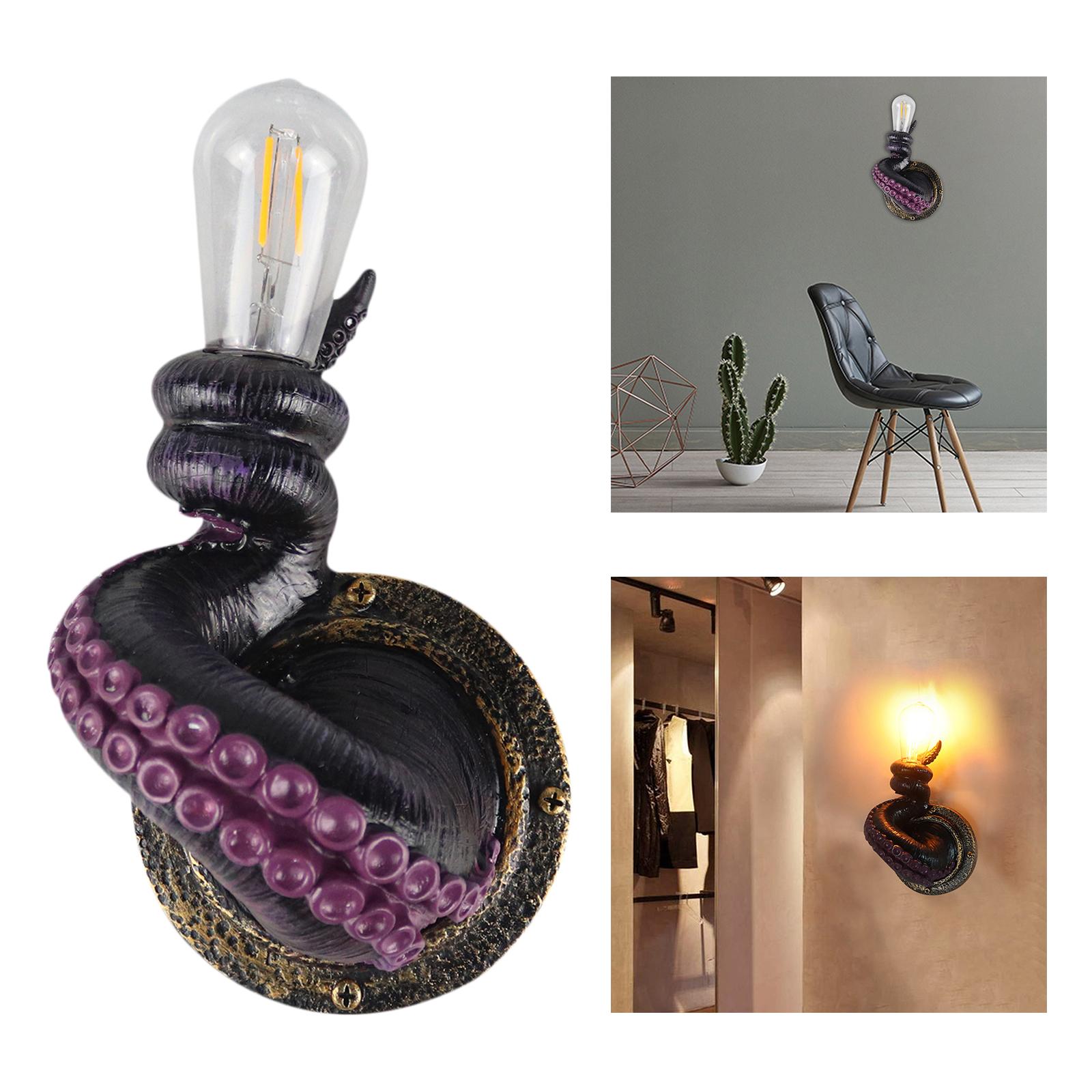 Retro with Bulbs Decorative Lights Reading Lamp Animal Lighting Fixture Claw Wall Lamp for 