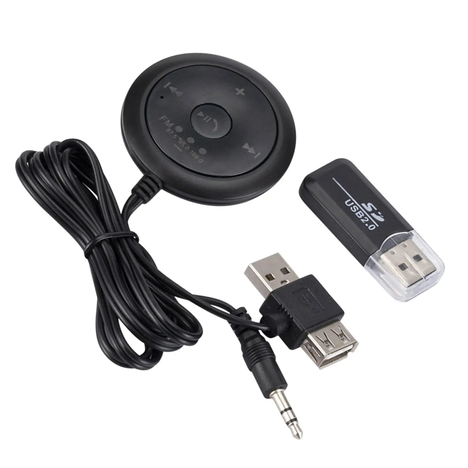 Wireless Car MP3 Player Headphones Receiver and Adapter for PC