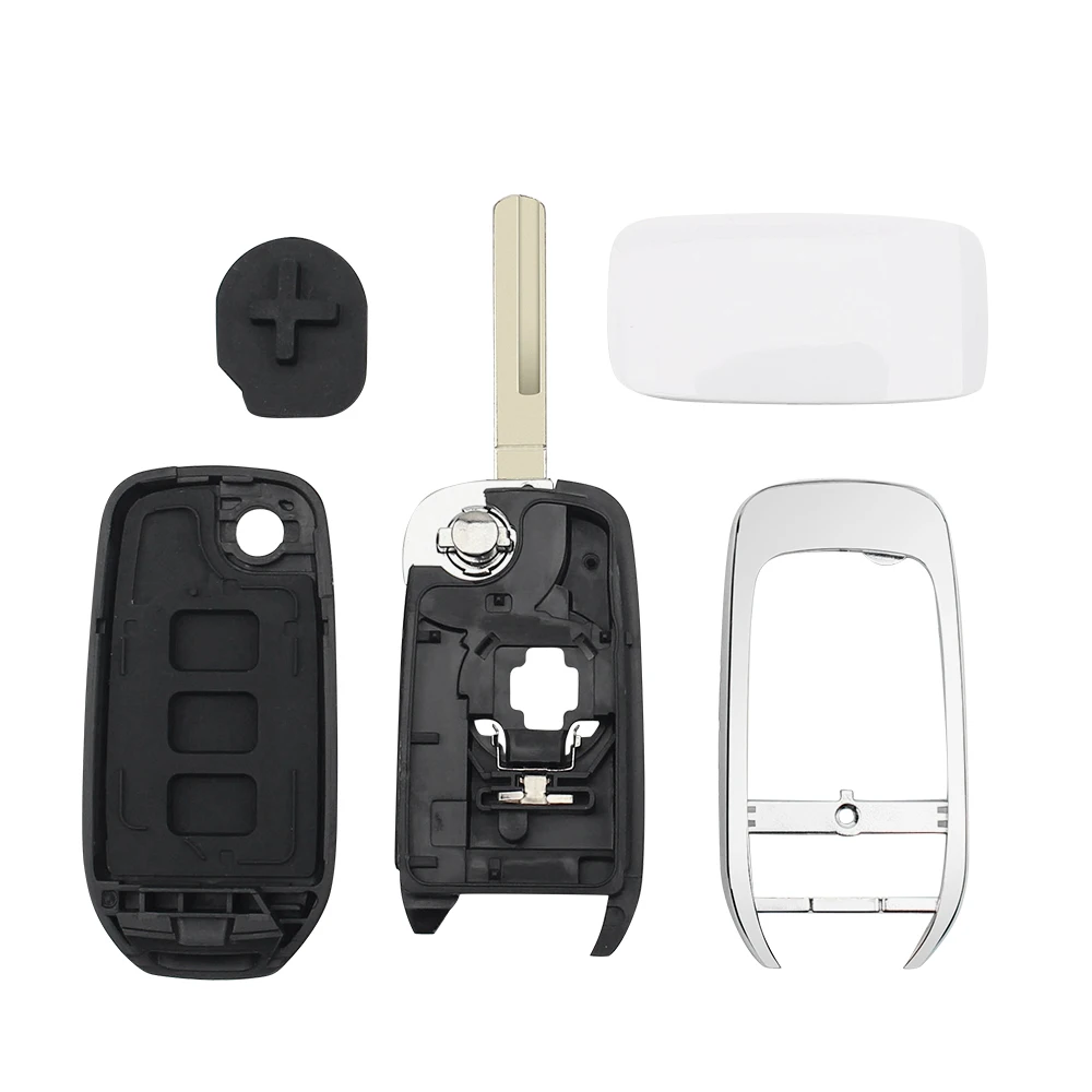 KEYYOU Auto Flip Schlüssel Fall Shell Für Renault Kwid 2023 Kadjar Captur Megane Sandero Stepway Logan Clio 5 2022 Arkana 2020 2021 – Detail 7