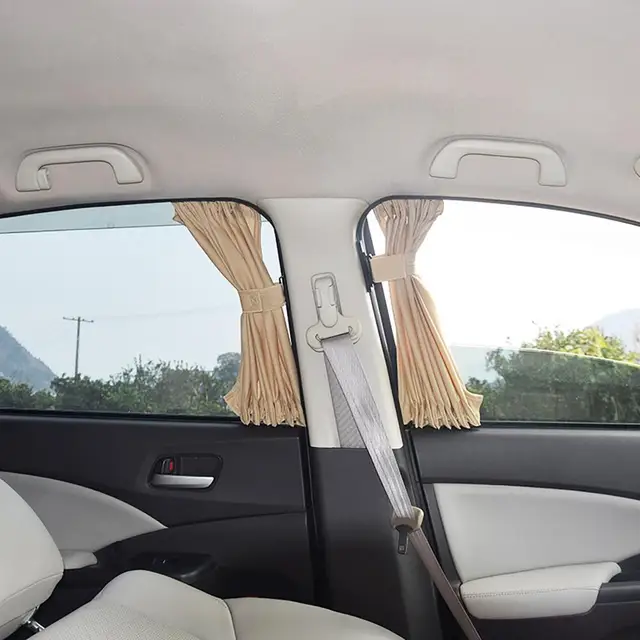 JDM DAD Automotive Luxury Universal Car Curtains Window Shade Valance Middle